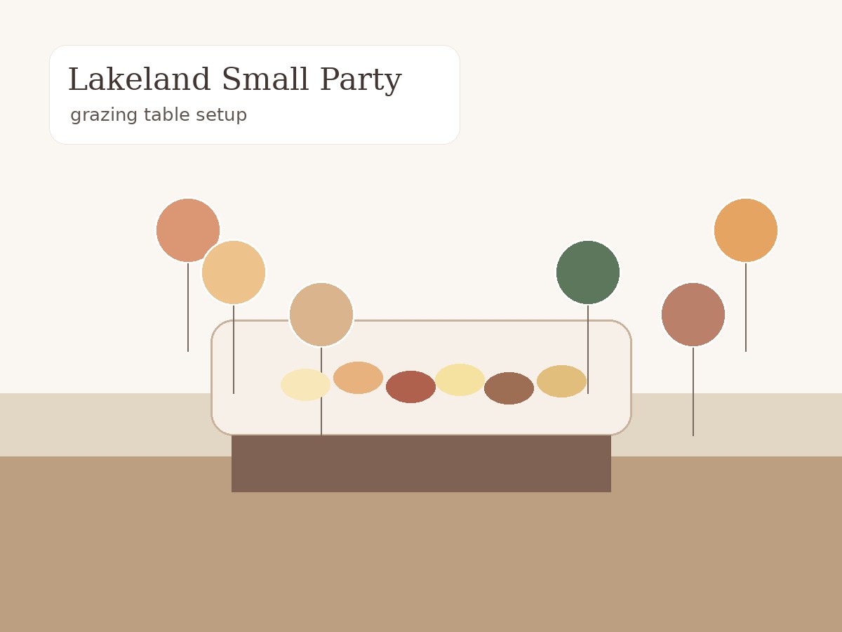 Olive Branch party decor and celebration setup styling