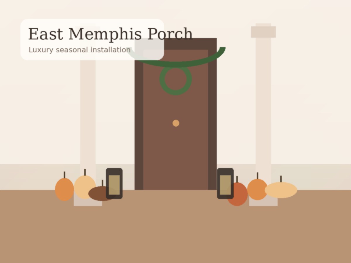 Front door styling in Memphis